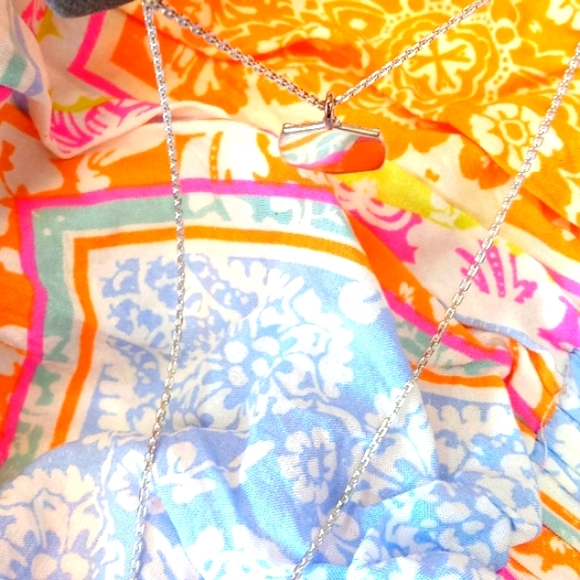 Kendra Scott 'Davis' Sterling Silver Luxe Charm Necklace - Picture 5 of 9